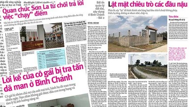 Quan chức ‘chạy’ điểm: Hết thời 'con vua thì lại làm vua'