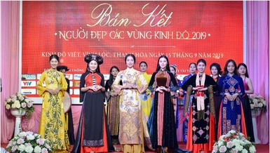 20 người đẹp vào đêm chung kết 'Người đẹp các vùng kinh đô'