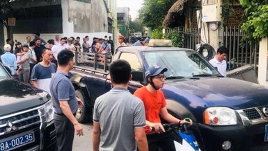 Khám xét nhà một lái tàu vụ ma túy cực lớn ở Nghệ An