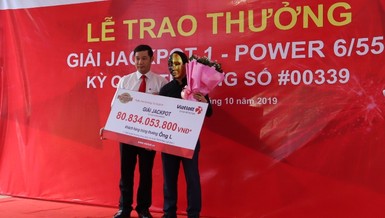 Một người đàn ông Nghệ An trúng Vietlott hơn 80 tỉ đồng