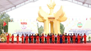 Bình Phước khánh thành Khu Di tích Căn cứ Tà Thiết