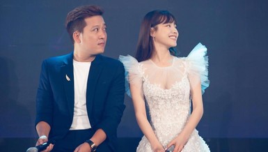 Ít khi xuất hiện nhưng Trường Giang không ngại bế Nhã Phương
