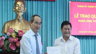 Ông Huỳnh Cách Mạng làm Phó Trưởng Ban Tổ chức thành ủy TP.HCM