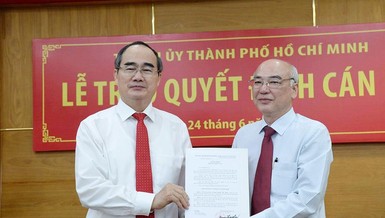 Ông Phan Nguyễn Như Khuê làm Trưởng Ban Tuyên giáo TP.HCM