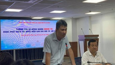 TP.HCM họp báo cung cấp thông tin về ca nghi nhiễm COVID-19