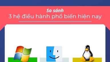3 hệ điều hành máy tính, loại nào dùng nhanh và tốt nhất