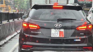 Xuất hiện nhiều hành vi che biển số xe để tránh phạt nguội