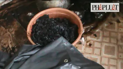 Cận cảnh sản xuất khô bò từ phổi thối