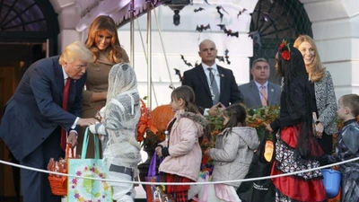 Halloween đầu ở Nhà Trắng của ông Trump có gì?