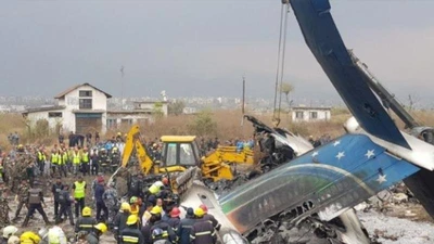 Máy bay rơi ở Nepal: Ít nhất 49 người chết