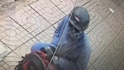 Hình ảnh ban đầu tên cướp Ngân hàng ở Đồng Nai