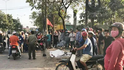 Bị tàu tông tử vong vì cố vượt rào chắn ở Biên Hòa