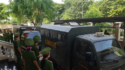 Bắt đầu xét xử nhóm Giang '36' vây xe cảnh sát ở Đồng Nai