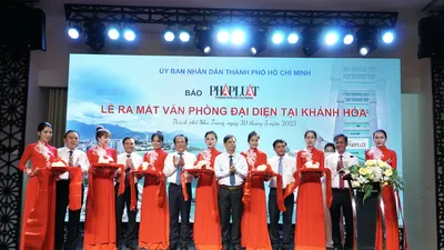 Lễ ra mắt chính thức Văn phòng Đại diện báo Pháp Luật TP.HCM tại Khánh Hòa