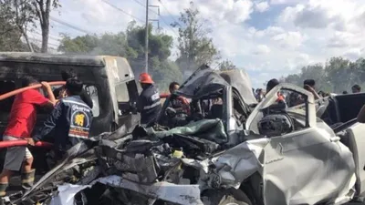 Bốn ngày đen tối của giao thông Thái, 280 người chết