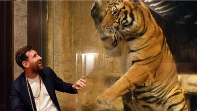 Messi đến thăm, “hổ xanh” lại... ảo tưởng 