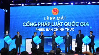 Chính thức ra mắt Cổng Pháp luật Quốc gia