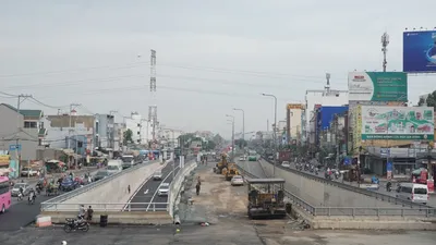 Chính thức thông xe nhánh N2 hầm chui An Sương
