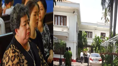 Công an khám xét nhà đại gia ngân hàng Hứa Thị Phấn