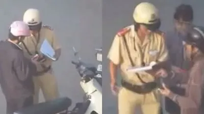 Vụ 'vạch ví người đi đường': CSGT chỉ nhận tờ rơi quảng cáo?