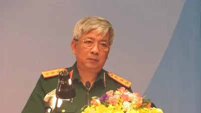 Đại tướng Phùng Quang Thanh chúc mừng hội thảo gìn giữ hòa bình ngày 27-7