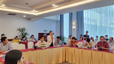 Các doanh nghiệp kiến nghị tháo gỡ khó khăn trong hội thảo.