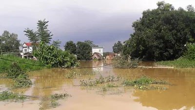 Hà Nội: Vỡ đê, nhiều nơi chìm trong nước