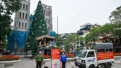 Hà Nội cấm đường khu Nhà Thờ Lớn, Hồ Gươm dịp Noel, Tết