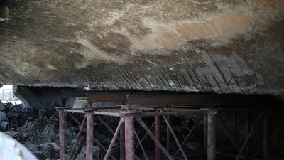 Hà Nội dựng khung sắt đỡ nhánh cầu Vĩnh Tuy, rà soát toàn bộ bãi xe gầm cầu cạn