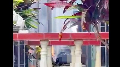 Phát hiện thi thể bị cháy cùng xe máy trong nghĩa trang ở Gia Lai