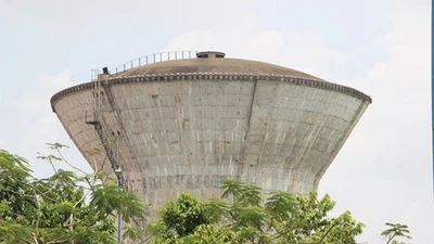 Sawaco đề xuất tháo nhiều thủy đài hình nấm khổng lồ