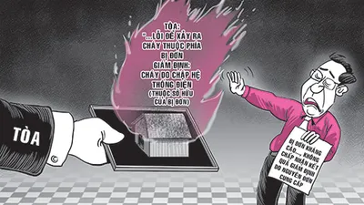 Chập điện cháy rụi nhà xưởng, ai bồi thường?