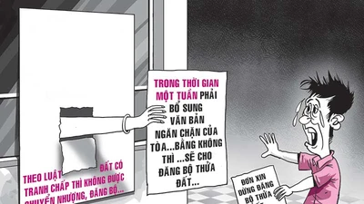 Bất lực trước yêu cầu của chi nhánh đất đai