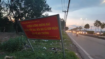 Tuyến đường không rác lại đầy rác