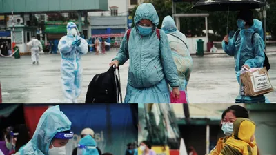 Video: Quảng Ngãi đón 100 bà bầu ở TP.HCM, Bình Dương và Đồng Nai về quê 