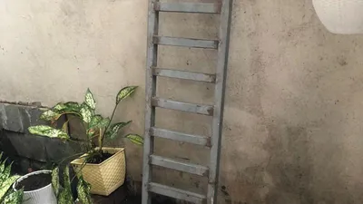 Trộm mang theo thang, trèo tường lẻn vào nhà lấy xe máy