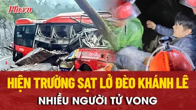Hiện trường vụ sạt lở ở đèo Khánh Lê khiến 6 người tử vong, 19 người bị thương