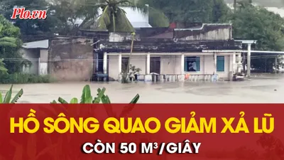 Thông báo giảm xả lũ Hồ Sông Quao, người dân cần chuẩn bị gì? 
