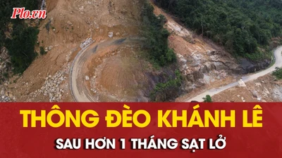 Chính thức thông xe đèo Khánh Lê, người dân cần lưu ý điều này