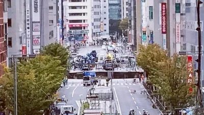 Nhật Bản lấp hố tử thần khổng lồ chỉ trong 48 tiếng