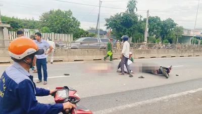 Thương tâm: Đưa con đến trường, hai cha con bị tai nạn tử vong