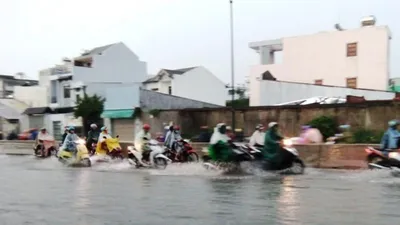 Mưa liên tục ở Sài Gòn vẫn là mưa trái mùa