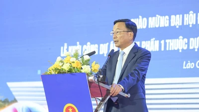 Khởi công tuyến đường sắt hiện đại nối Trung Quốc, tăng cường kết nối hai nước