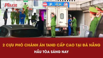 Hình ảnh đầu tiên trước phiên xử 2 cựu phó chánh án TAND Cấp cao Đà Nẵng 