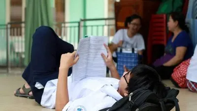 Chùm ảnh: Khoảnh khắc mùa thi 2016 