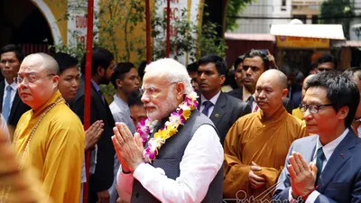 Thủ tướng Ấn mời tăng ni Việt thiền dưới cây bồ đề