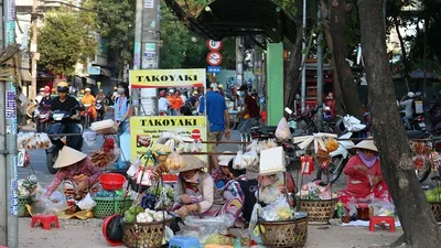 Chùm ảnh: Phận đời bên gánh hàng rong 