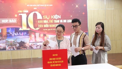 Bình chọn 10 sự kiện văn hóa, thể thao và du lịch tiêu biểu năm 2025