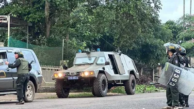 Giải cứu được 2 con tin trong vụ tấn công trụ sở công an xã ở Đắk Lắk