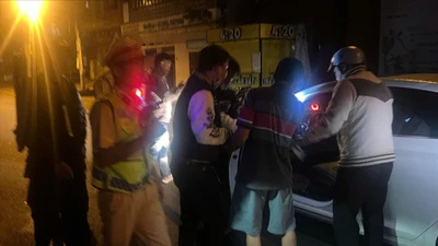 Lái ô tô đi buôn ma tuý, bị CSGT bắt trên đường chạy trốn